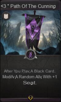 Artifact: Black cards, full list