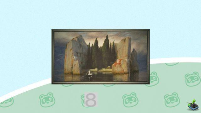 Dark canvas Animal Crossing, true or false at Rounard?