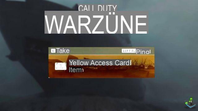 Call of Duty: Warzone: How to get the yellow access card?