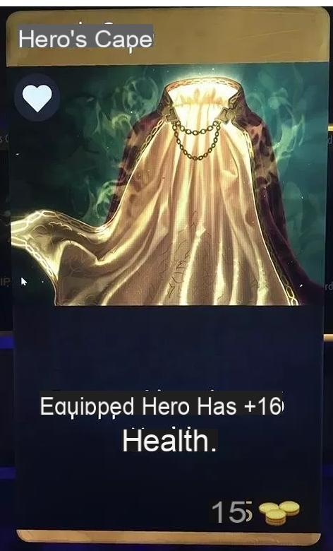 Artifact: Hero's Cape Info and Map Details